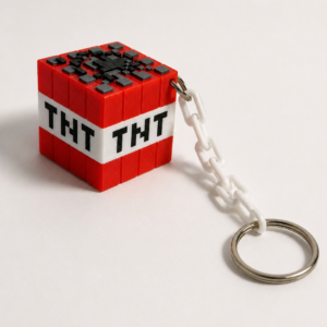 Porta-Chaves TNT Minecraft